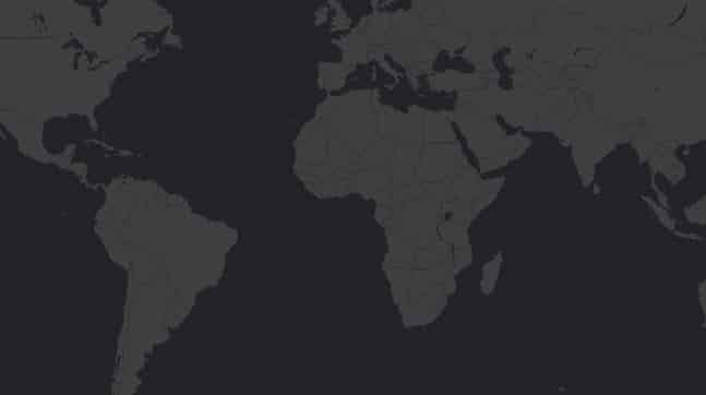 Mapa de rango geográfico para el Muflón