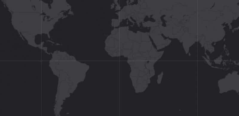 Mapa de rango geográfico para el Sábalo
